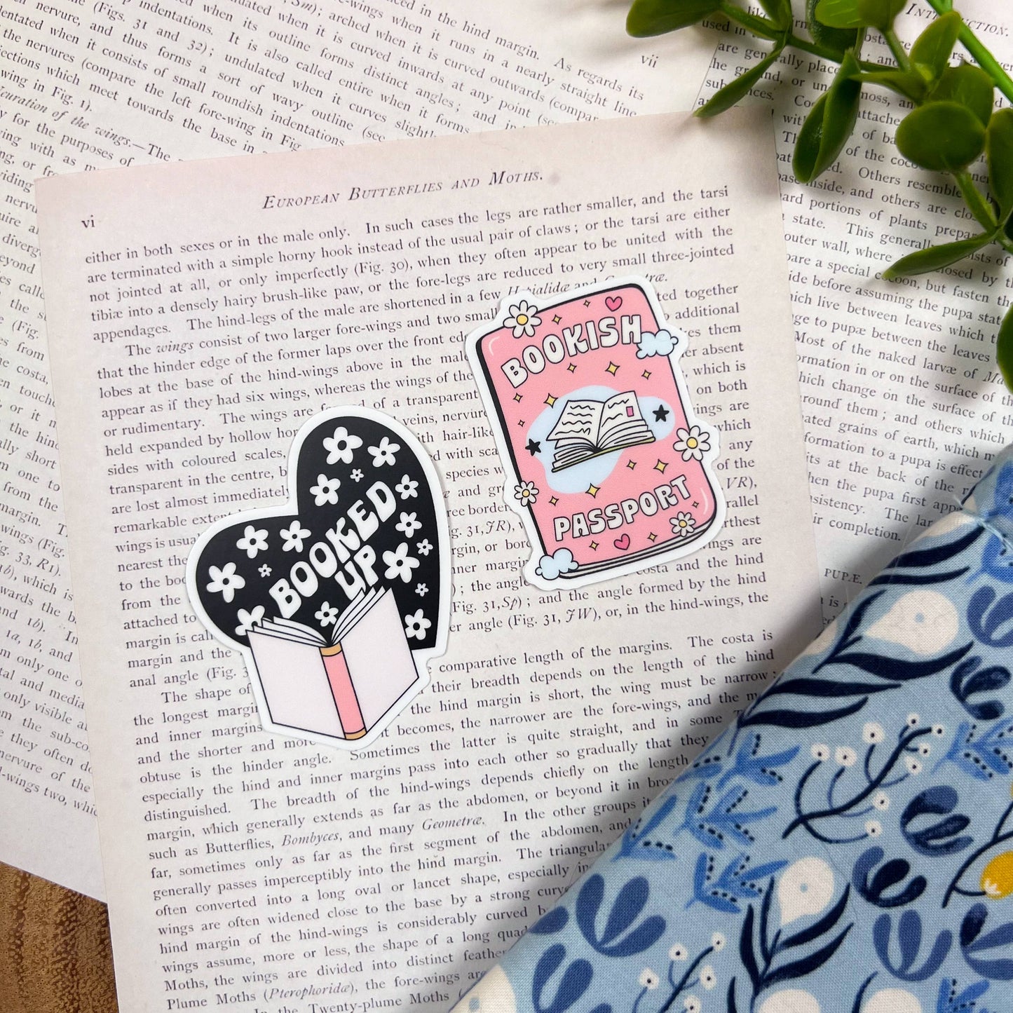 Booked Up Stickers: Booked Up