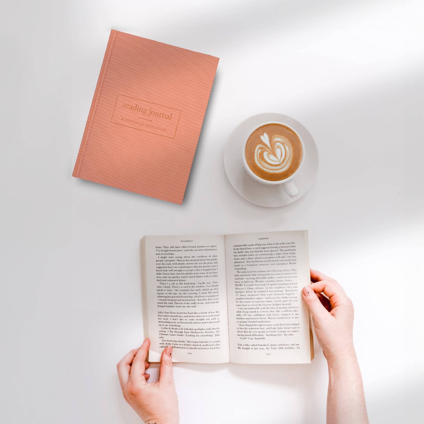 Reading Journal for Book Lover | Book Review Journal: Green