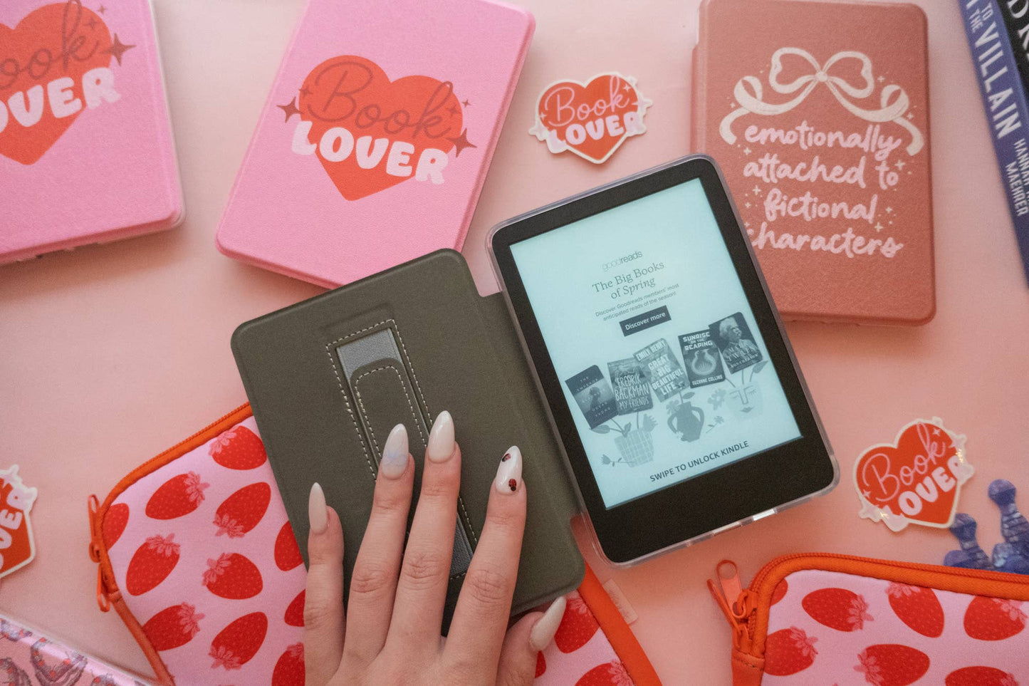 Emotionally Attached Kindle Case: Kindle 12th Edition Paperwhite & Colorsoft 2024