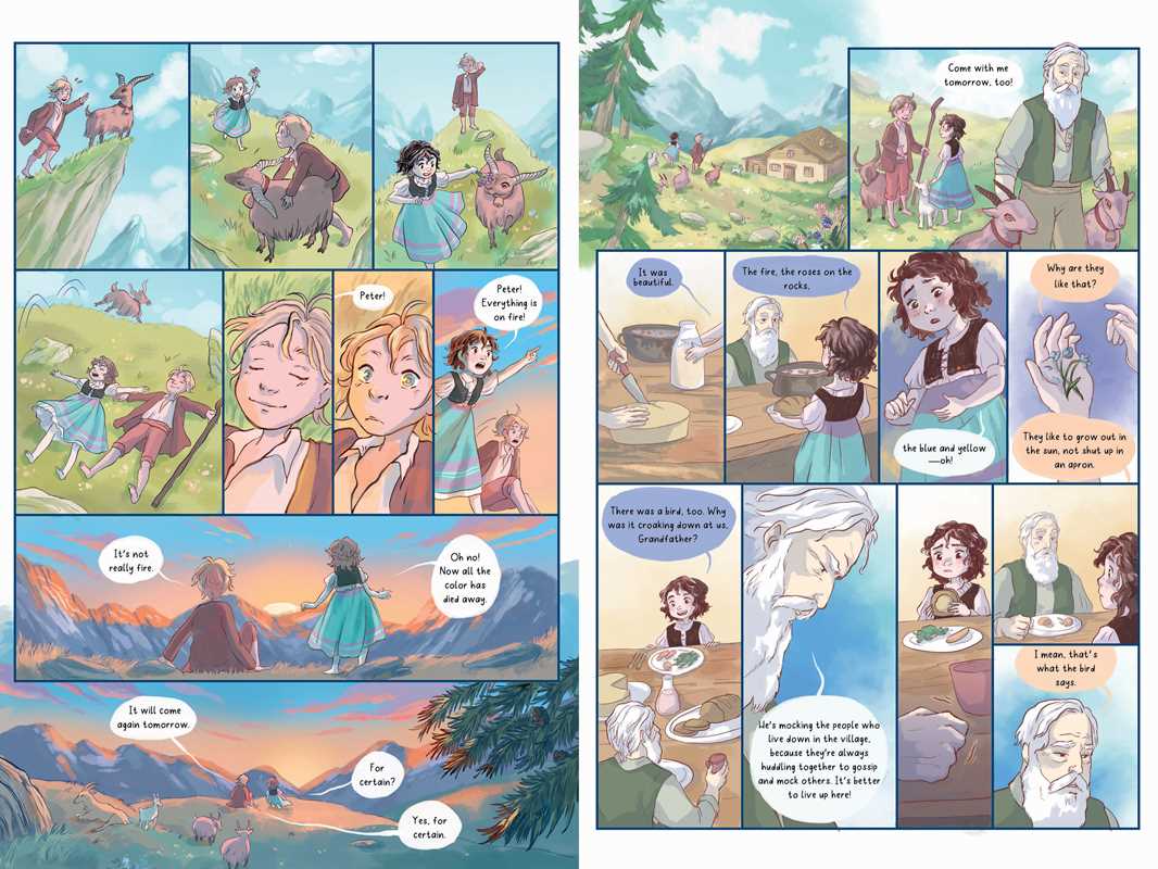 Graphic Novel Classics: The Secret Garden, Anne of Green Gables, and Heidi by Mariah Marsden: Paperback; 584 pages / English