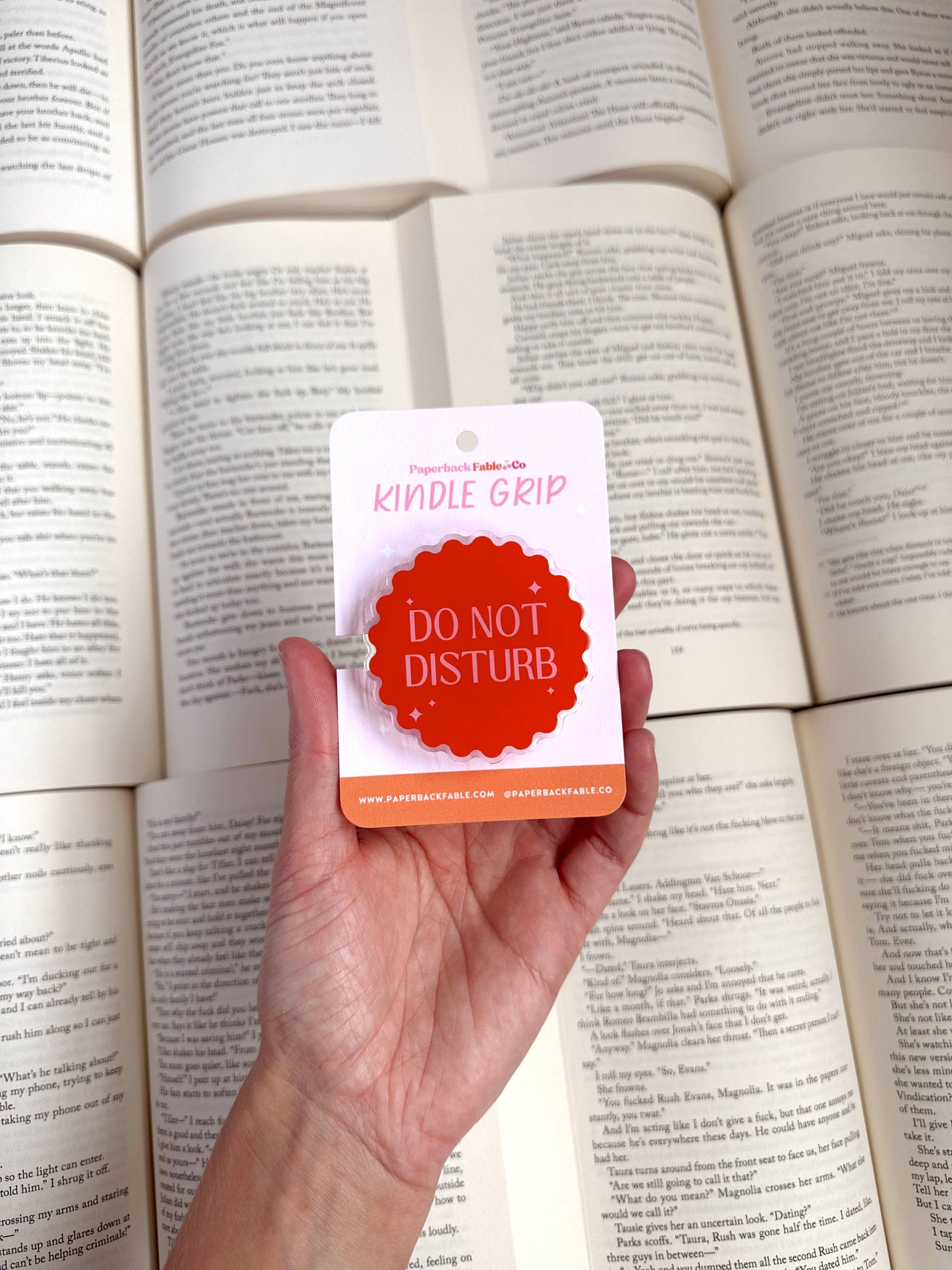 Do Not Disturb - Kindle Grip: Cream