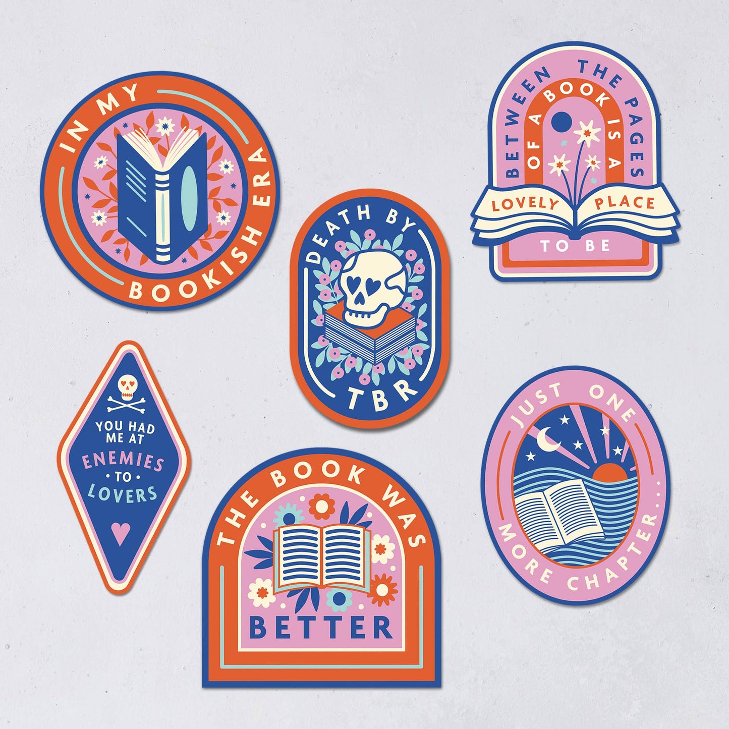 Bookish Sticker Collection - Enemies to Lovers