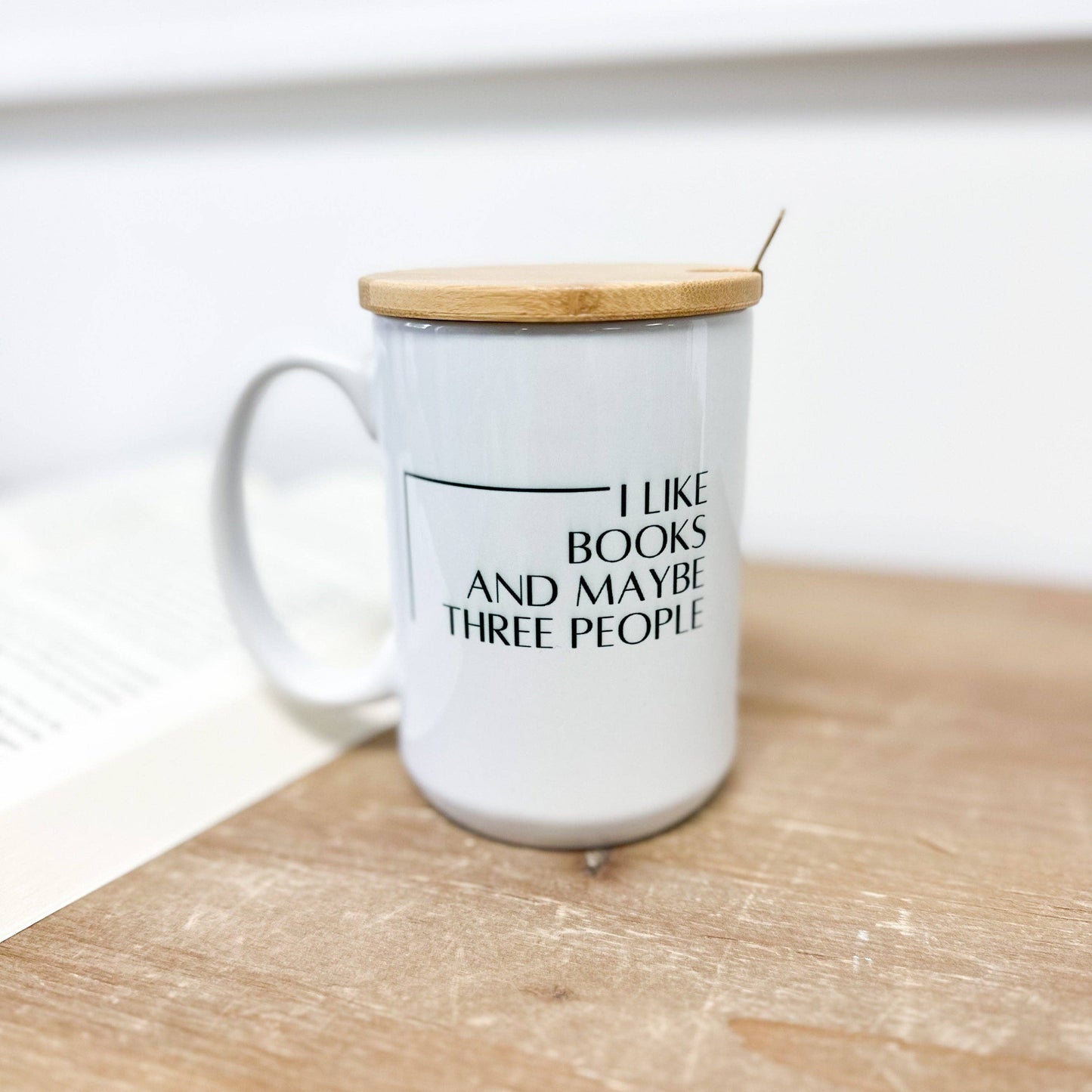 Funny Ceramic Coffee and Tea Mug, Book Related Gift