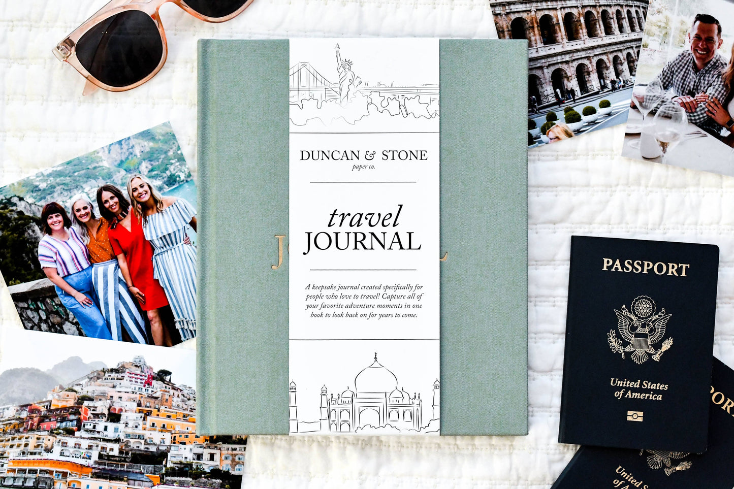 Travel Journal | Adventure Keepsake | Trip Adventure Book: Sand