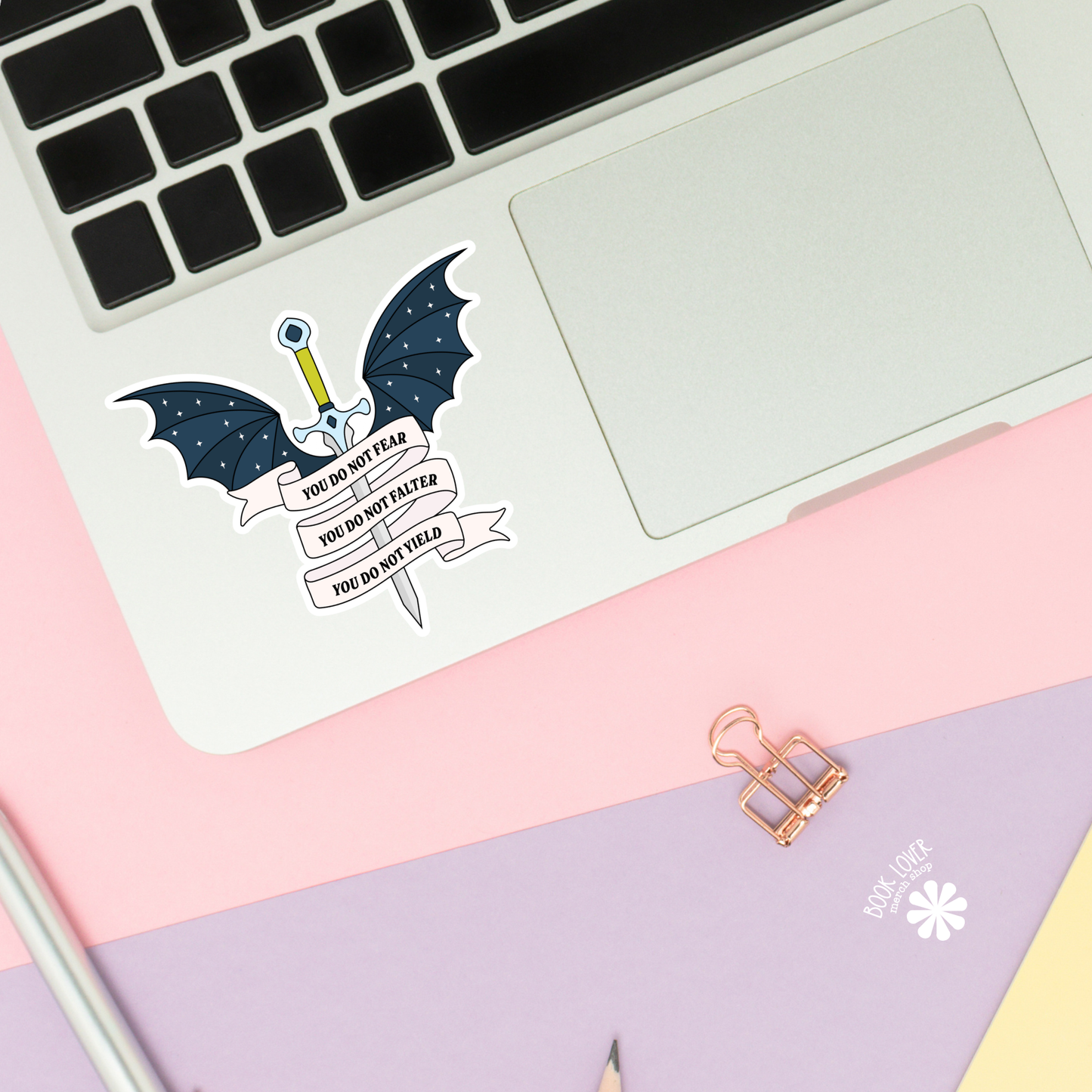 You Do Not Fear Stickers / Bookish Stickers / Book Lover: 2''