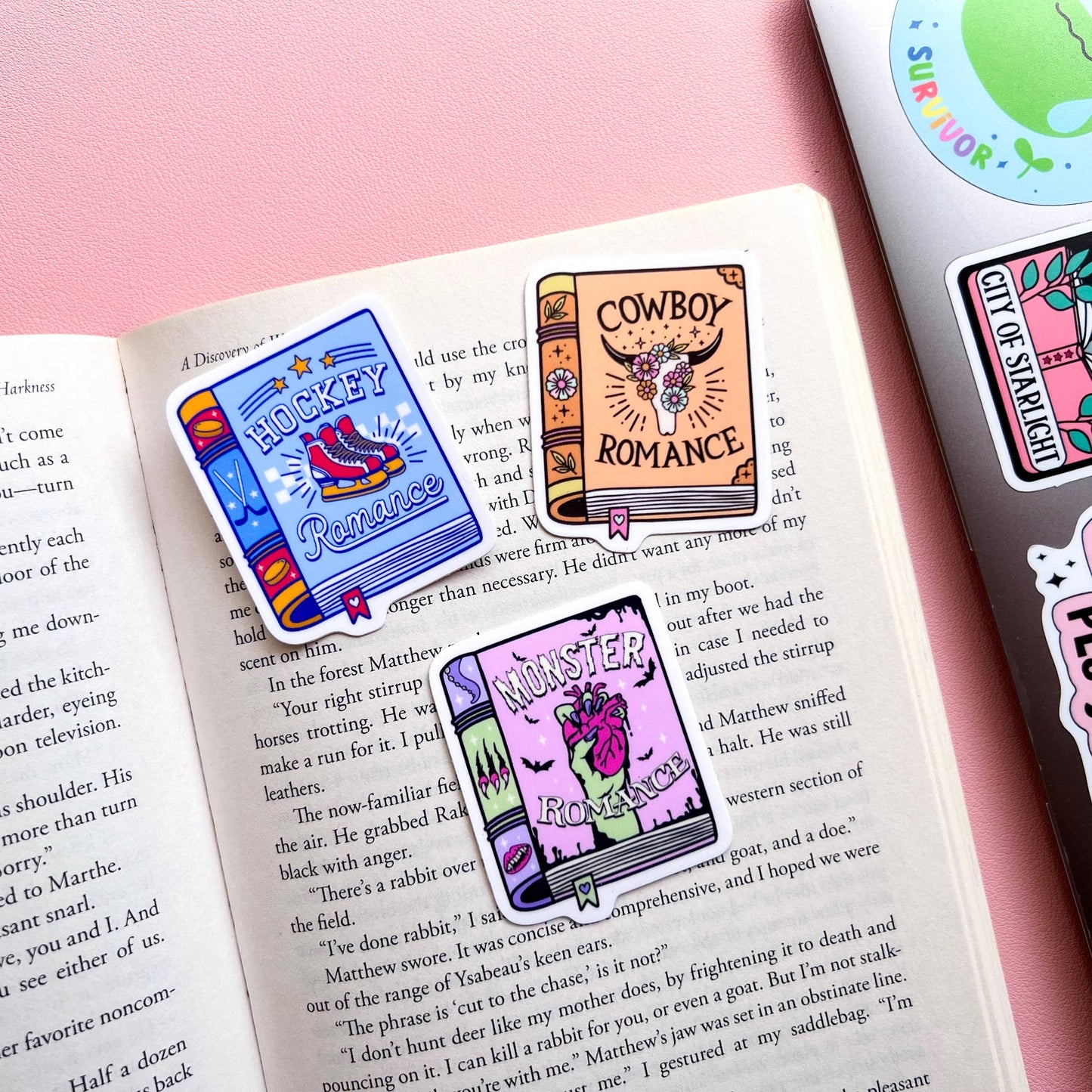 Bookish Trope Sticker: Cowboy