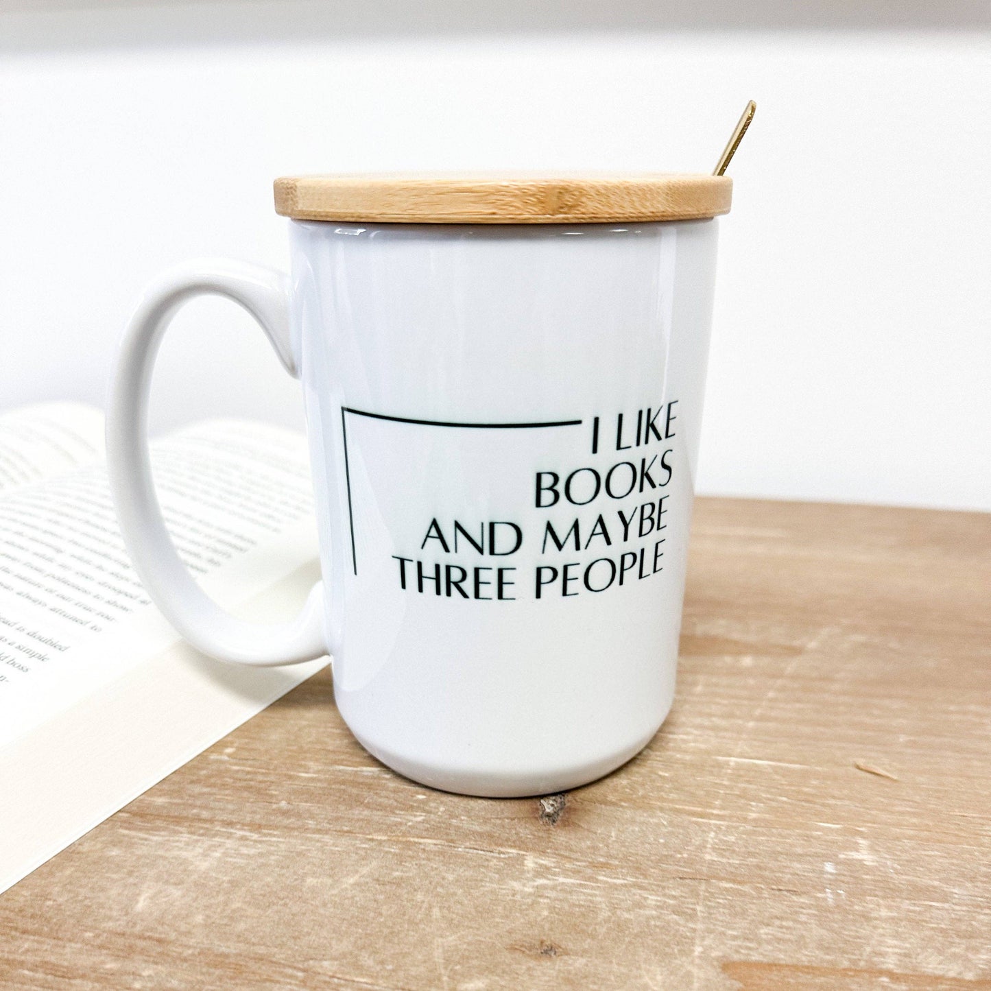 Funny Ceramic Coffee and Tea Mug, Book Related Gift