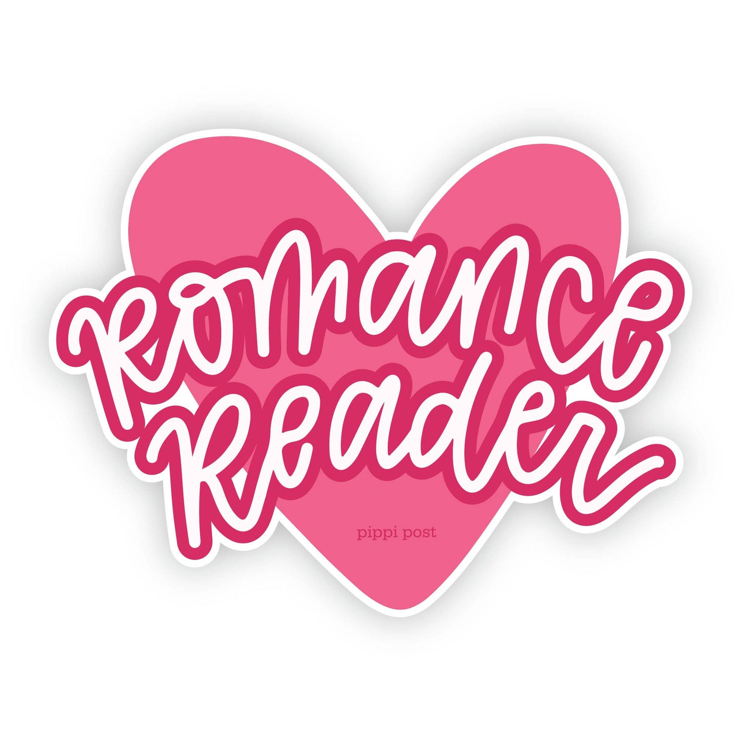 Romance Reader Decal Sticker