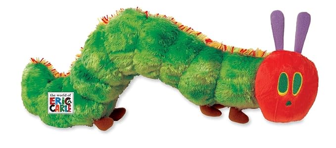 KIDS PREFERRED World of Eric Carle, The Very Hungry Caterpillar Stuffed Animal Plush - Large