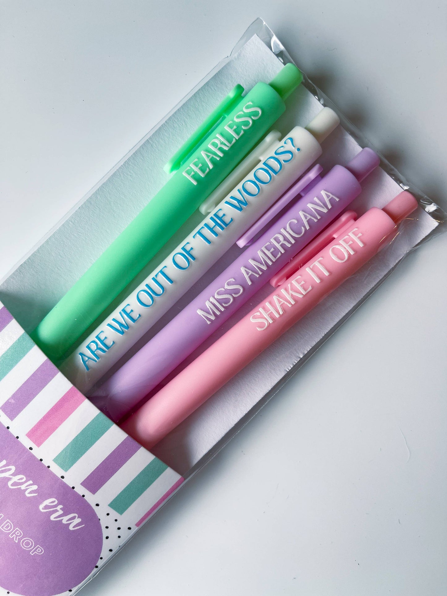 Tay inspired pen set-pop edition