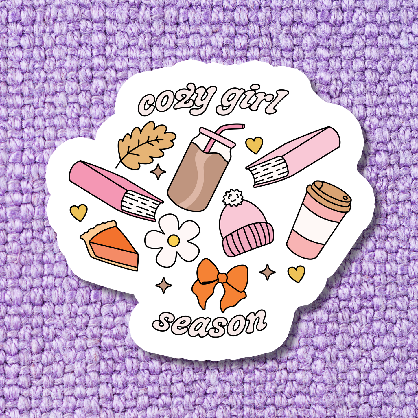 Cozy Girl Season Sticker
