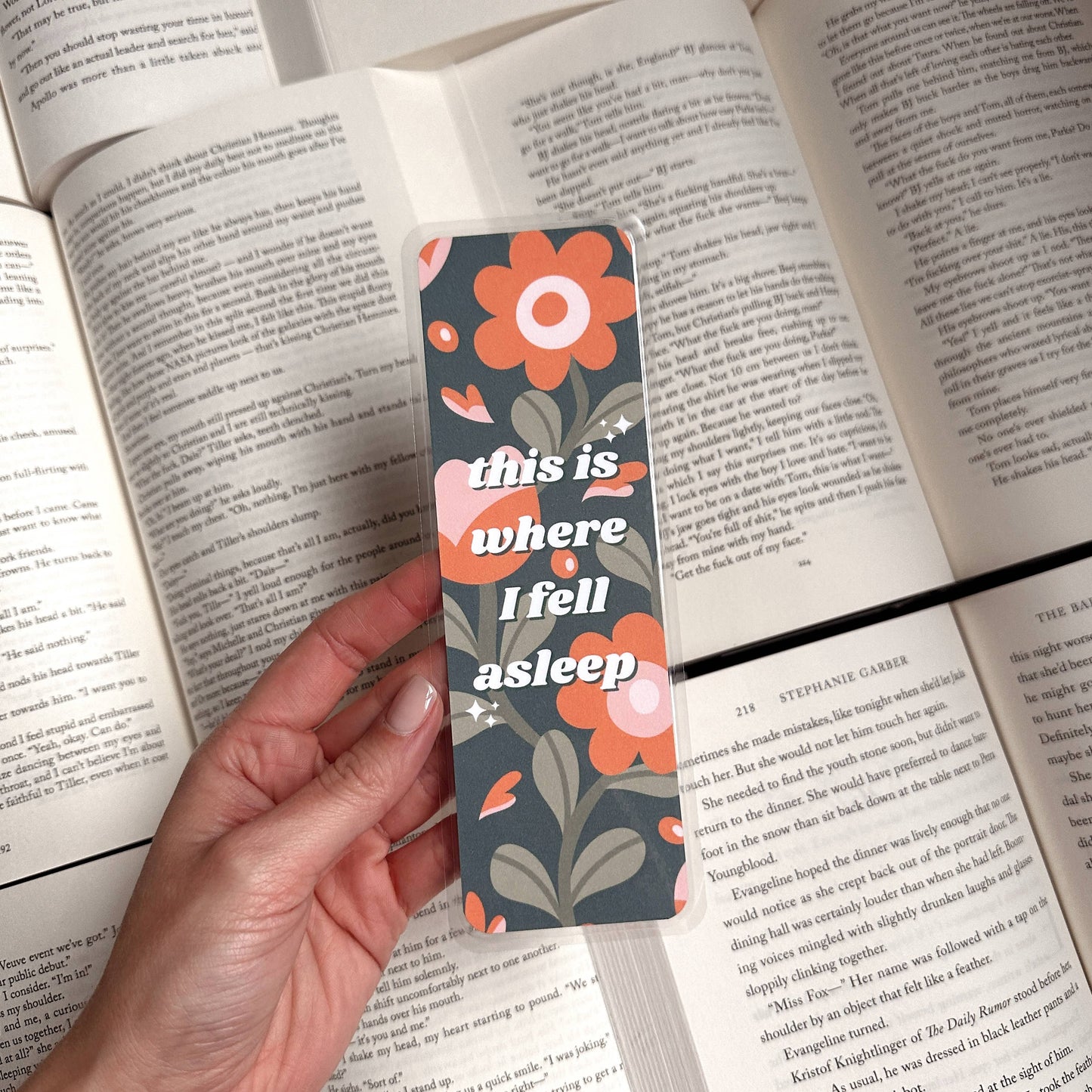 This Is Where I Fell Asleep Bookmark