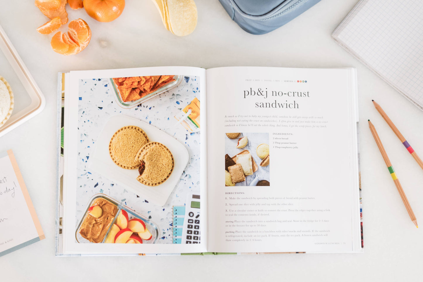 School Lunches Cookbook – Healthy, Kid-Approved Recipes