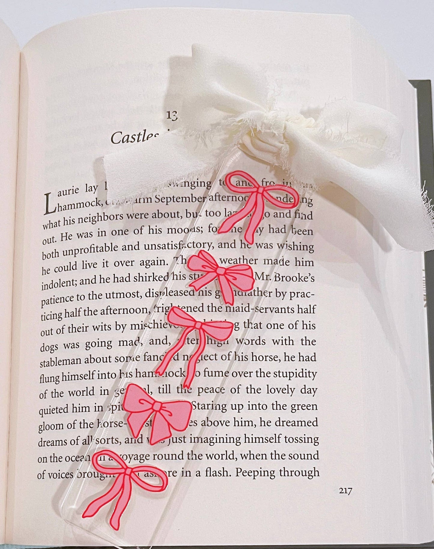 Acrylic bookmarks- UV-DTF transfers|bookmarks: Checkered hearts