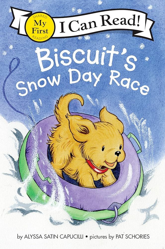 Biscuit’s Snow Day Race: A Winter and Holiday Book for Kids (My First I Can Read) cover image