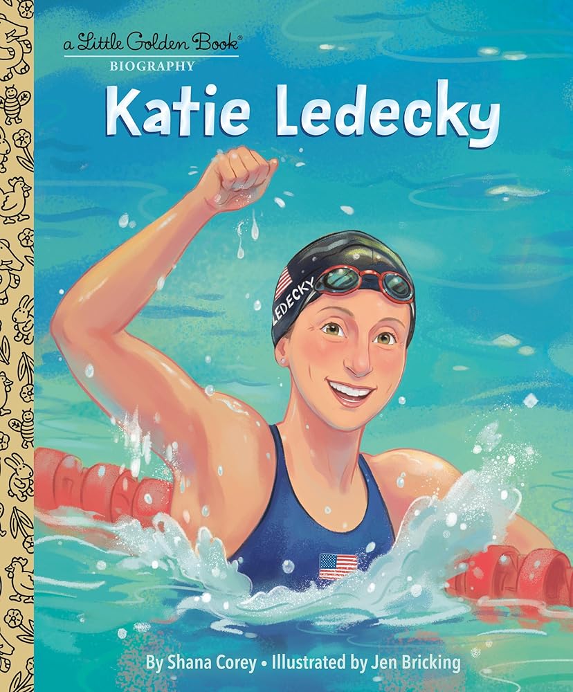 Katie Ledecky: A Little Golden Book Biography cover image