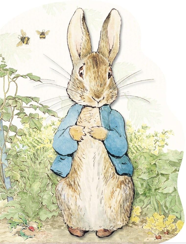 Peter Rabbit Large Shaped Board Book cover image