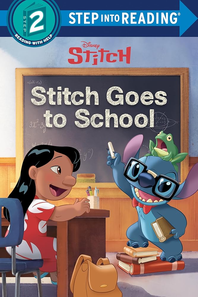 Stitch Goes to School (Disney Stitch) (Step into Reading) cover image