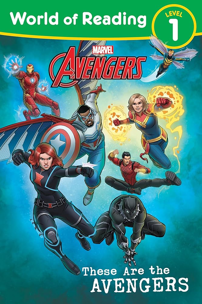 World of Reading: These Are the Avengers: Level 1 Reader cover image