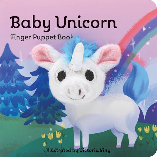 Baby Unicorn: Finger Puppet Book: (Unicorn Puppet Book, Unicorn Book for Babies, Tiny Finger Puppet Books) (Baby Animal Finger Puppets, 13) cover image