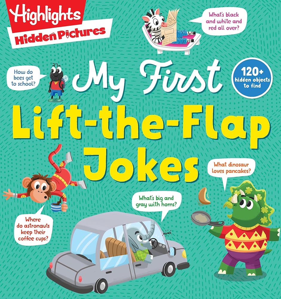 Hidden Pictures My First Lift-the-Flap Jokes (Highlights Joke Books) cover image