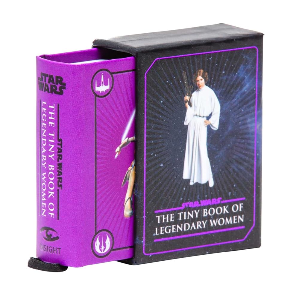 Star Wars: The Tiny Book of Legendary Women (Geeky Gifts for Women) cover image