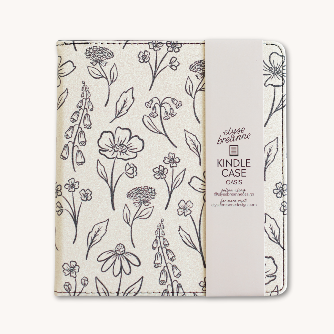 Pressed Floral Kindle Case: Kindle Paperwhite (12th Generation)