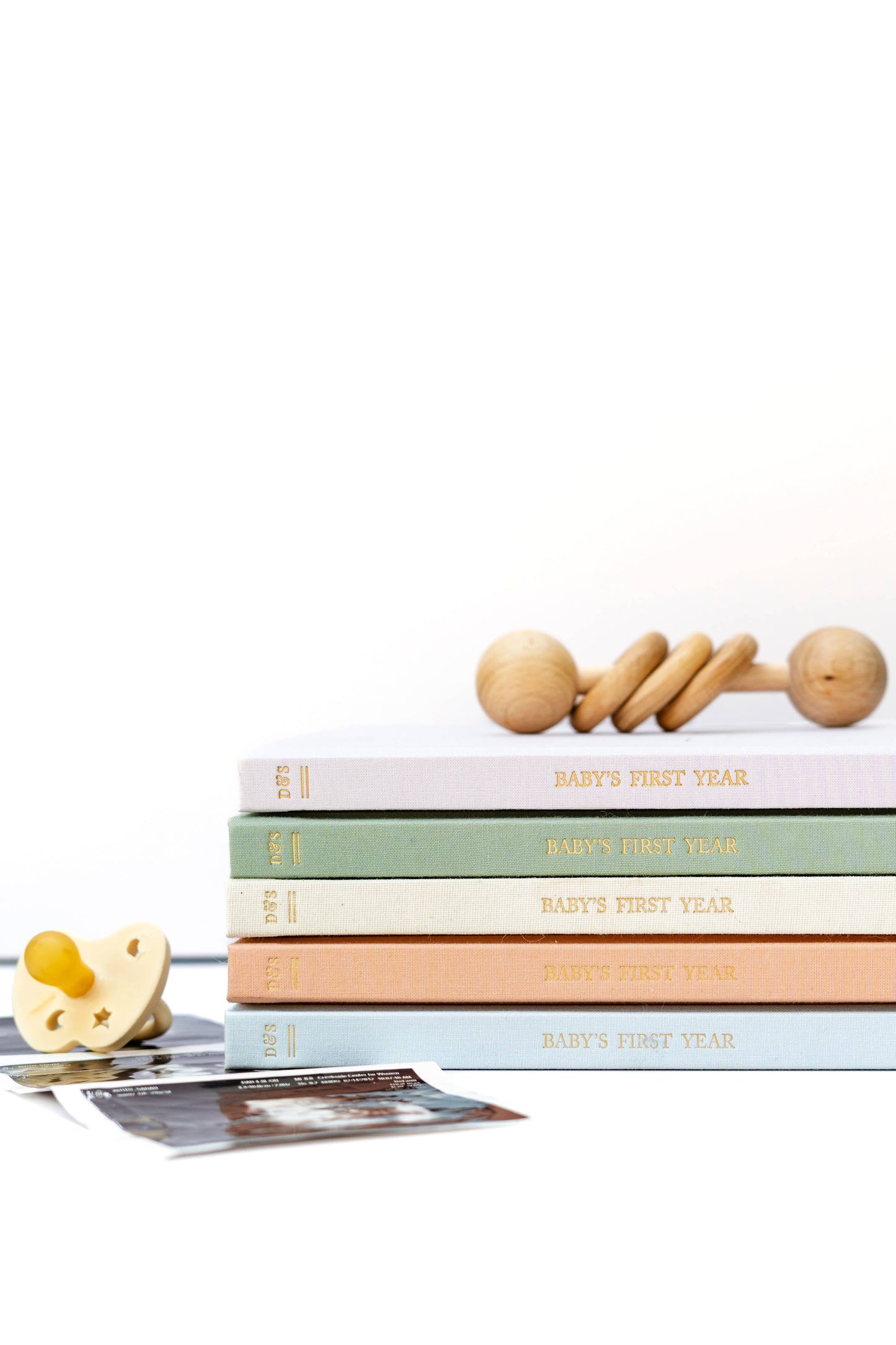 Baby's First Year Memory Book & Photo Album | Mother's Day: Cream
