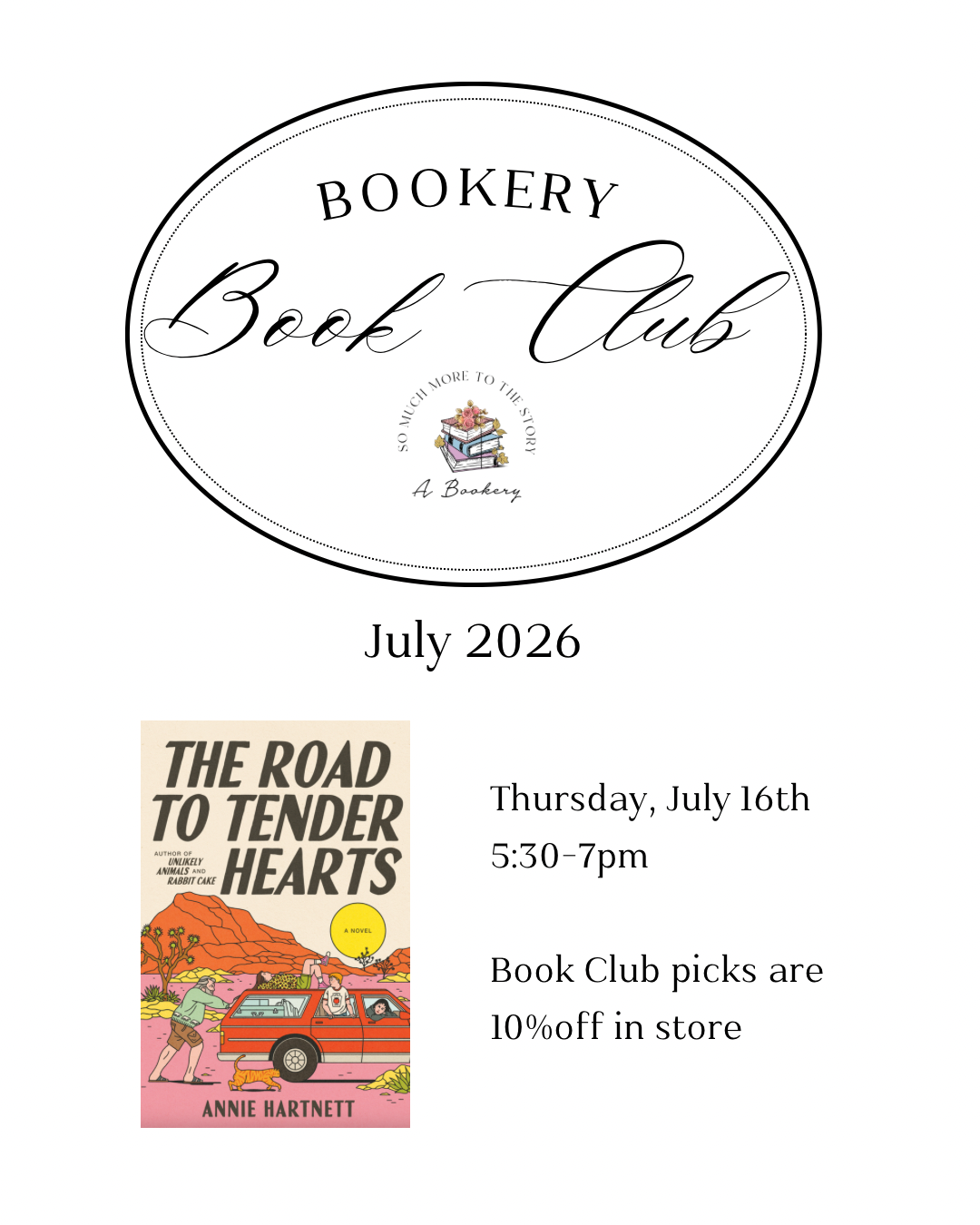 July Book Club