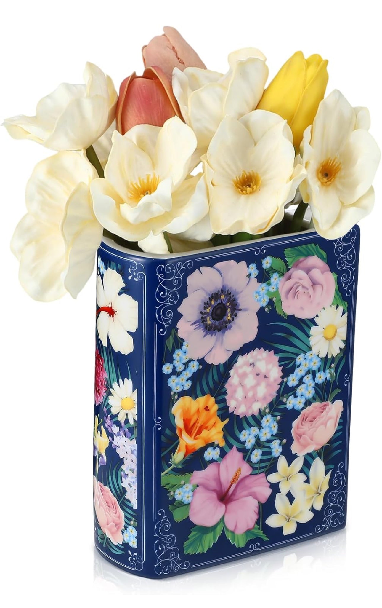 Book Vase - Floral