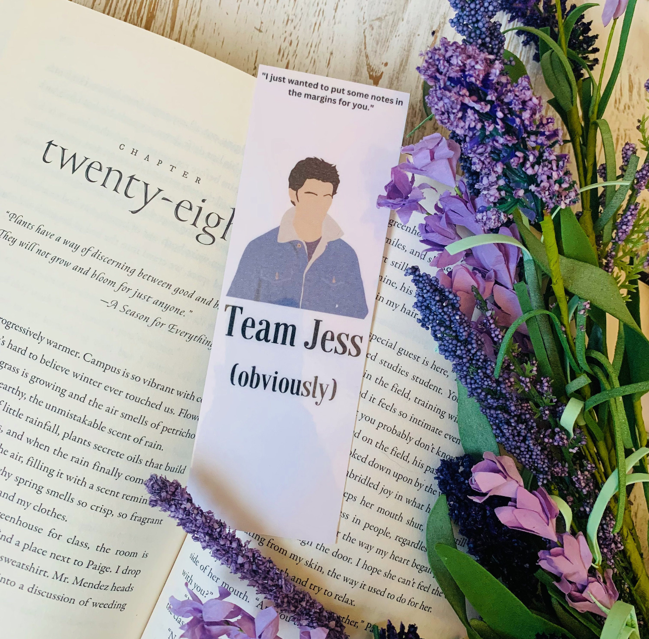 Team Jess Bookmark