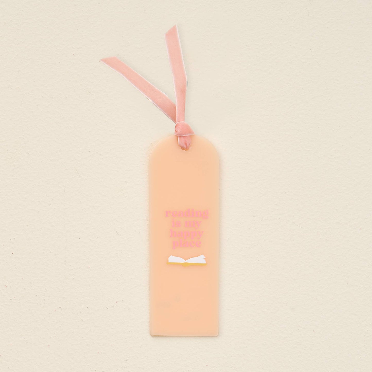 Acrylic Bookmark-Reading is My Happy Place