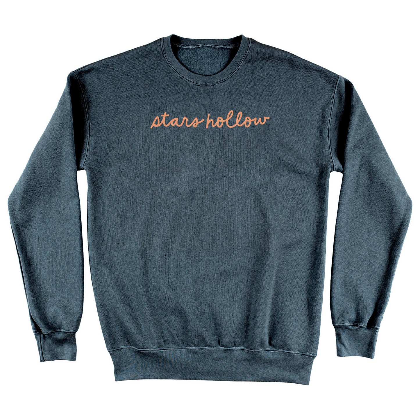 Stars Hollow in the Fall Sweatshirt - Heather Slate: S