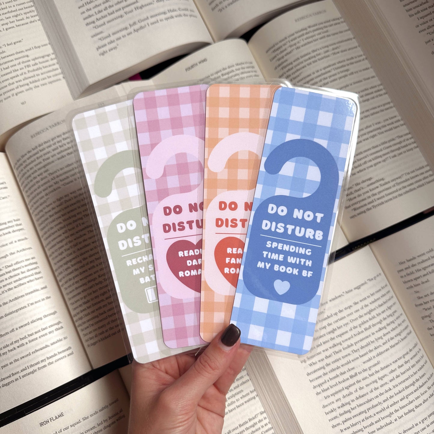 Do Not Disturb Collection Bookmarks: Blue