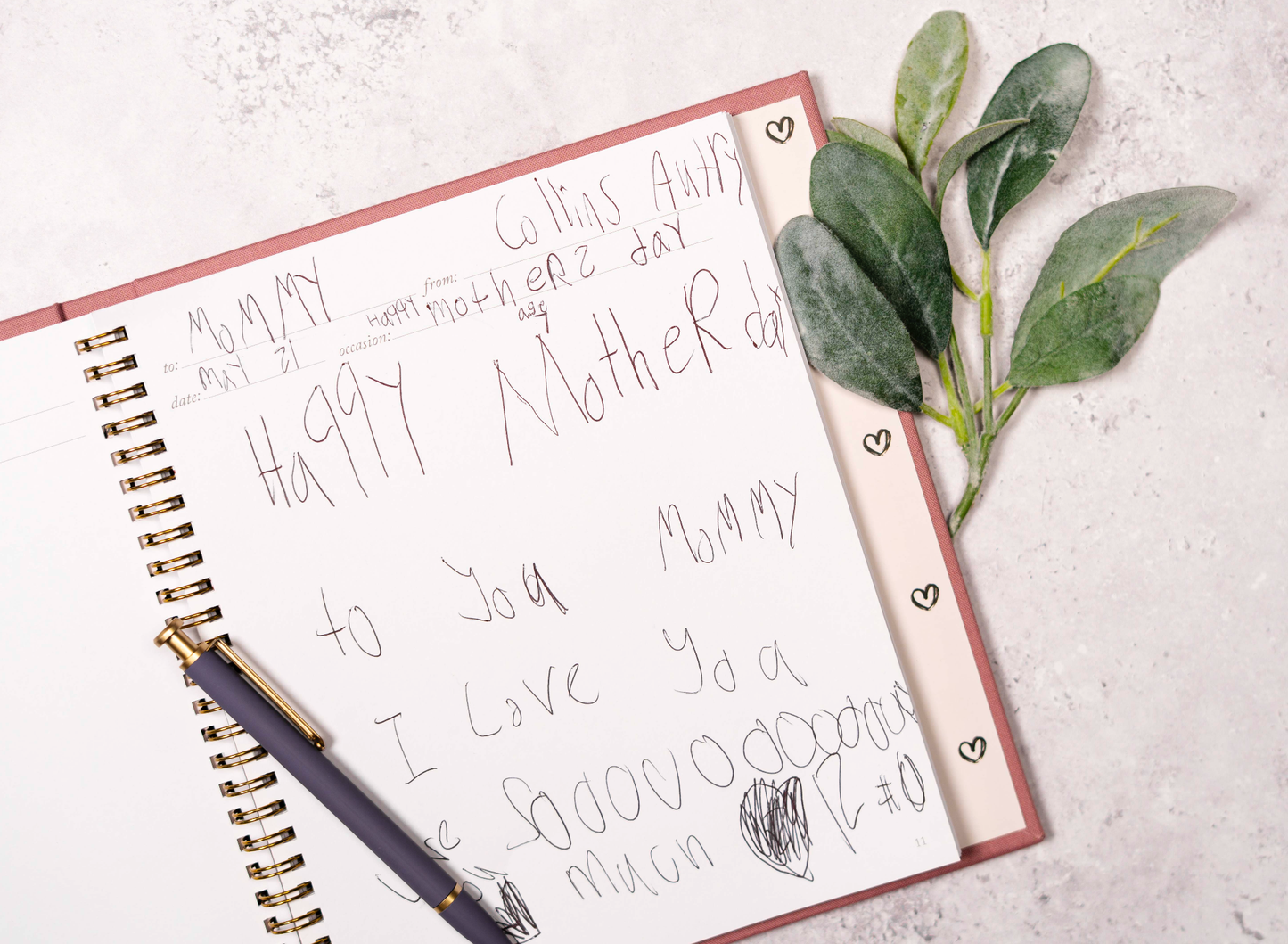 Cards Worth Keeping Journal | Birthday Card Organizer Book: White