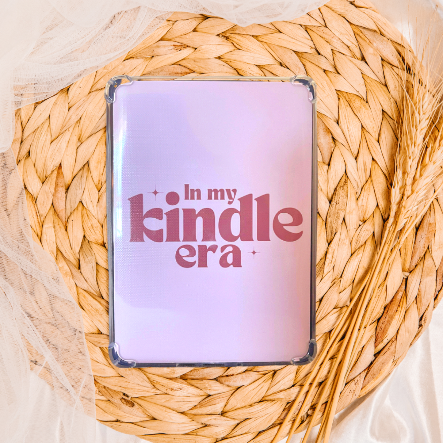 Funny Clear Case Kindle Inserts for Book Lovers: Antisocial Book Club