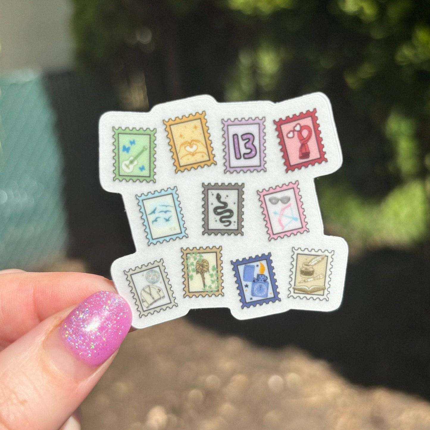 Taylor Swift Era Stamp Stickers
