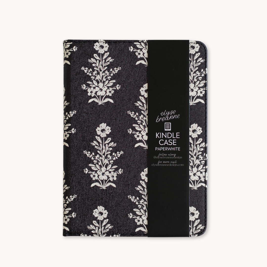Midnight Damask Kindle Case: Kindle Paperwhite (11th Generation)