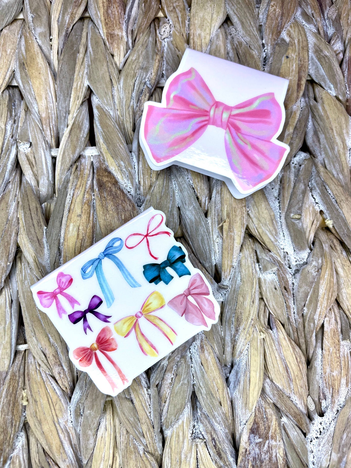 Multi Colored Bows | Magnetic Bookmark: Gloss