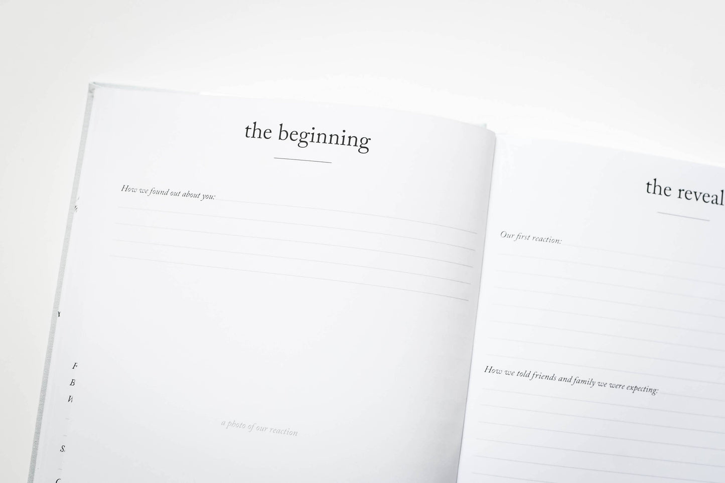 Baby's First Year Memory Book & Photo Album | Mother's Day: Cream