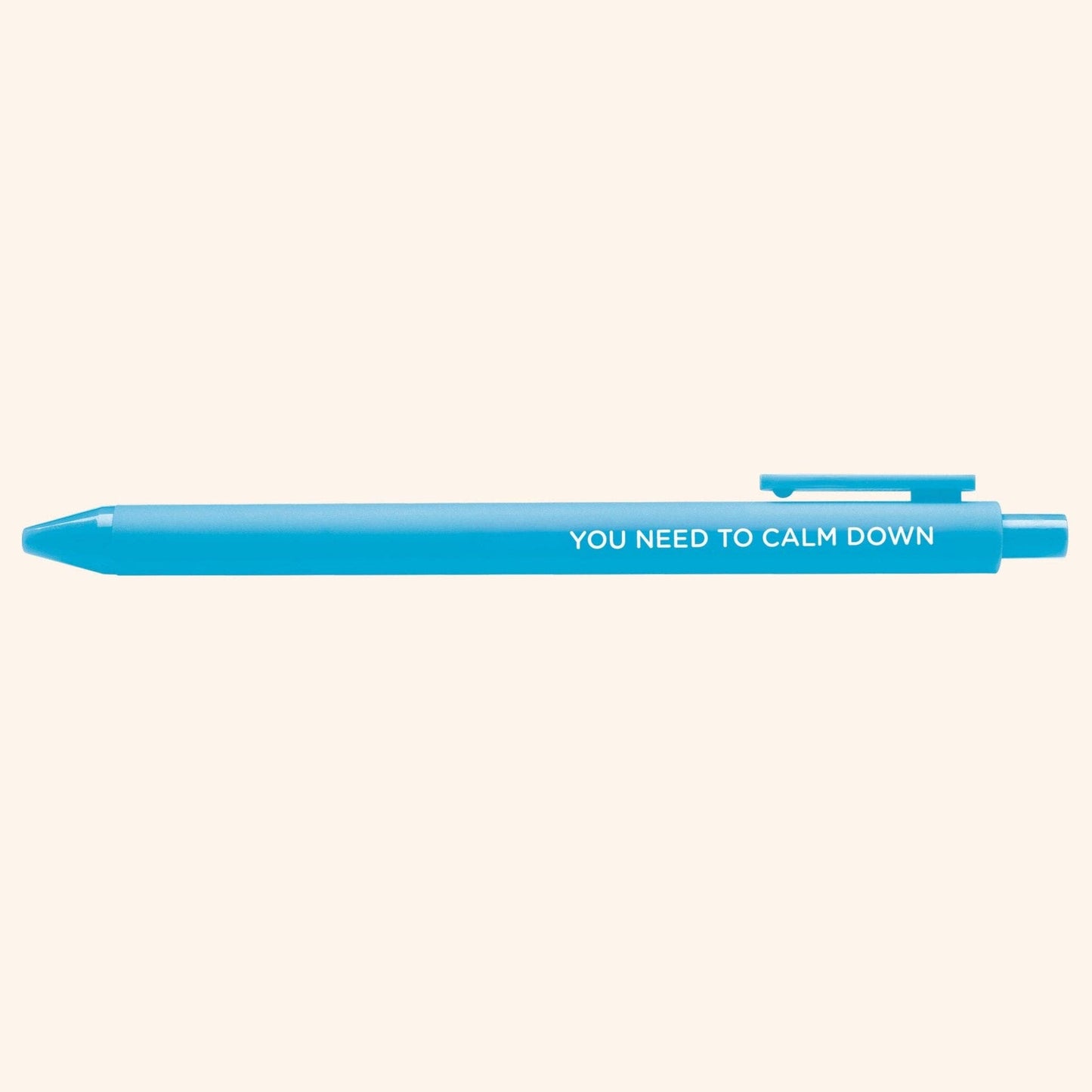 You Need to Calm Down jotter gel pen
