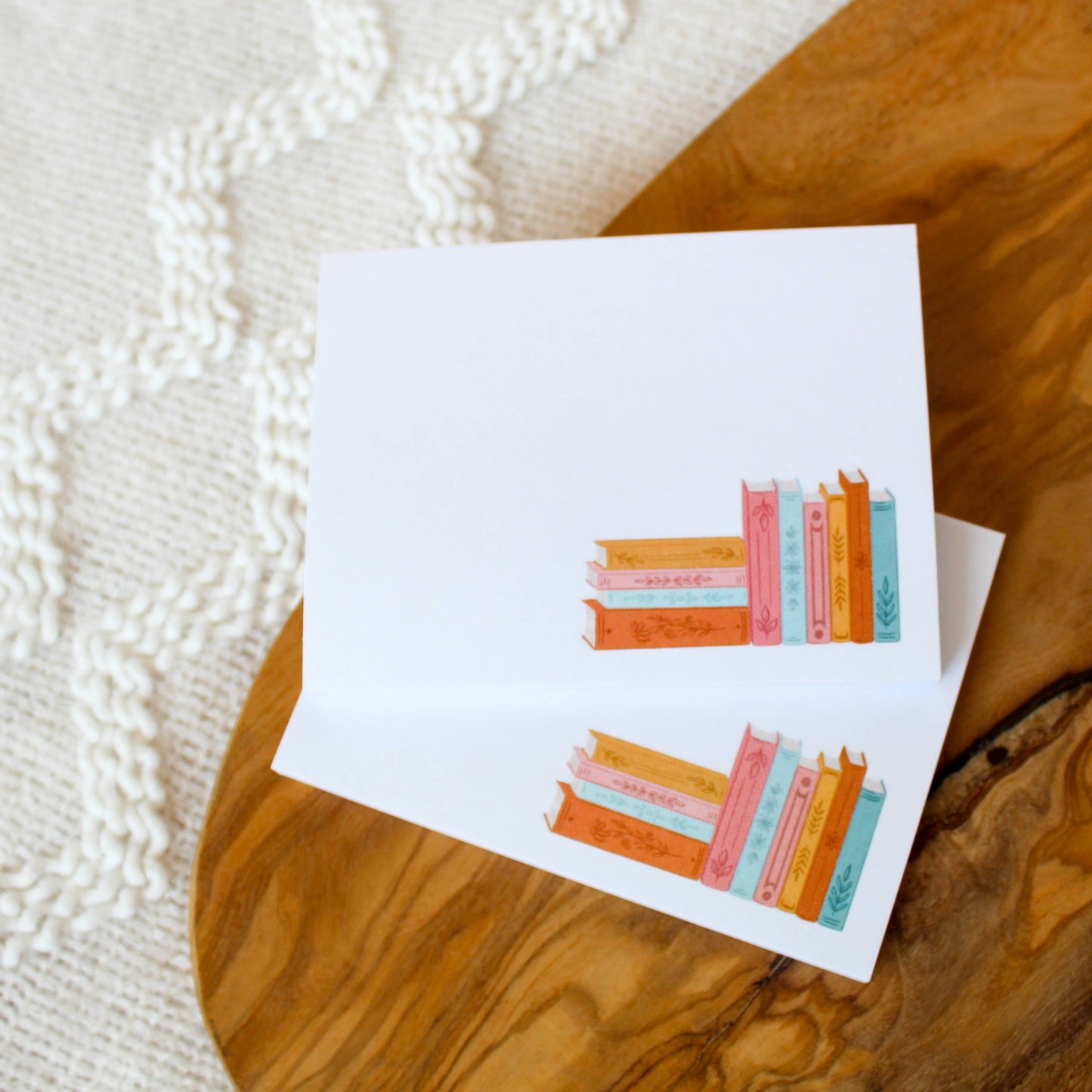 Stack of Books Post-It® Notes, 50 Sheets, 4x3 in.