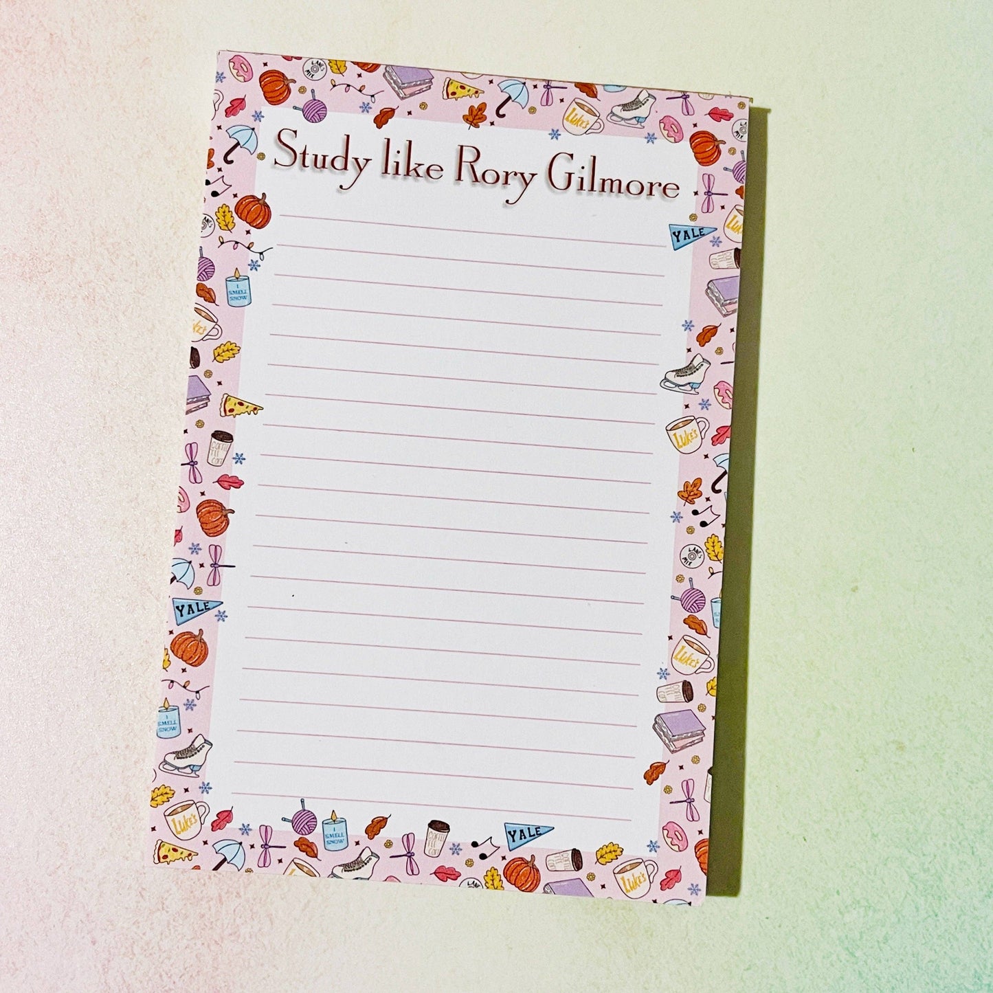 4x6 Notepad, Study Like Rory Gilmore
