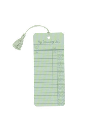 My Reading List Bookmark