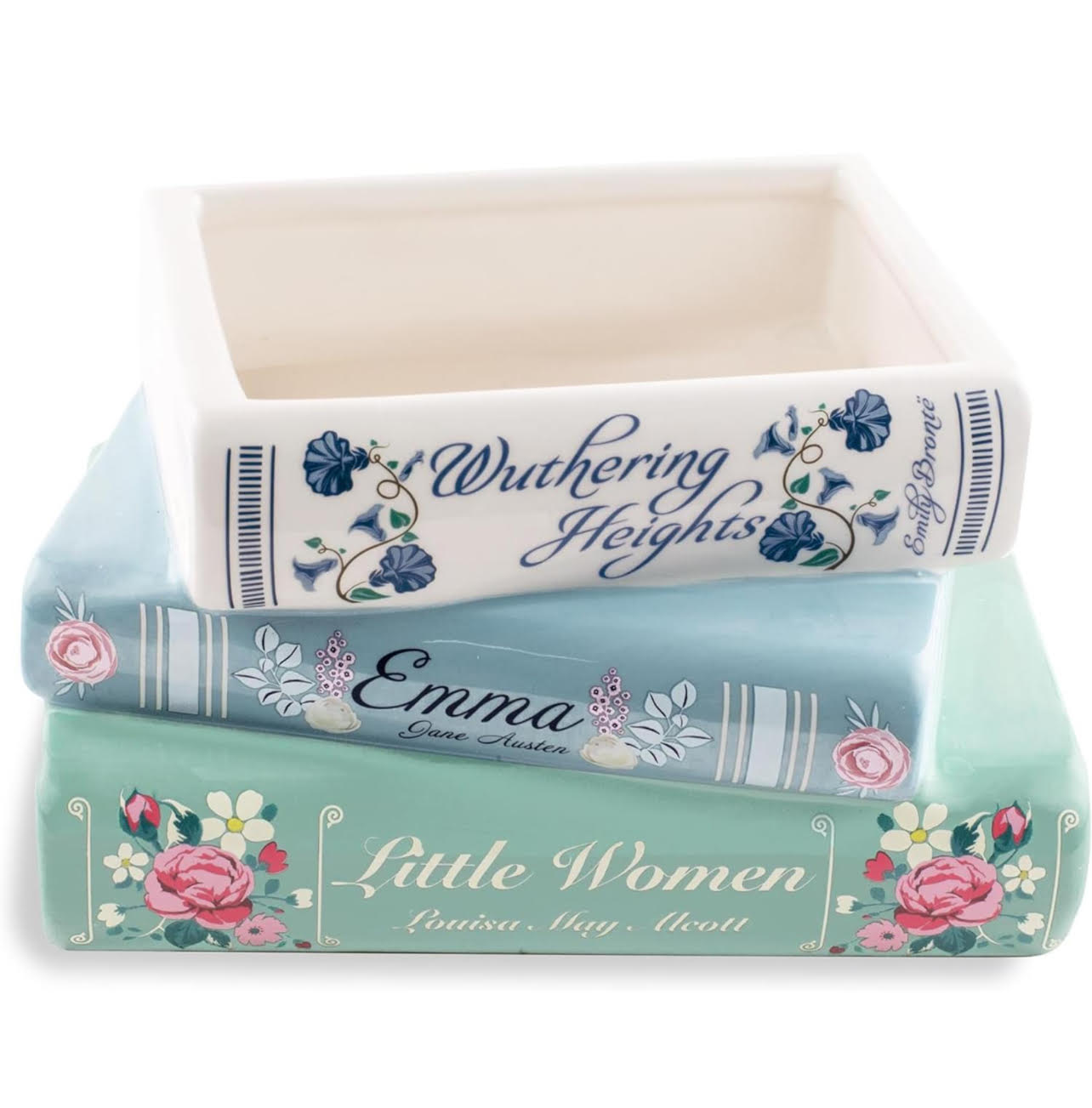 Steel Mill & Co Small Book-Shaped Decorative Planter