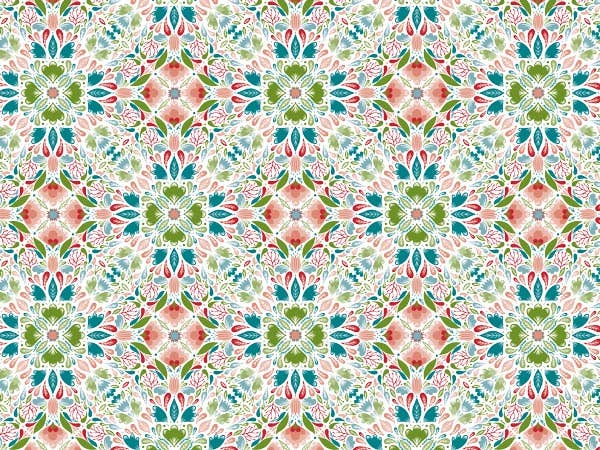 Classic Print Tissue Paper Bulk Packed Sheets: Americana Bows / 120 Pack / 20x30"