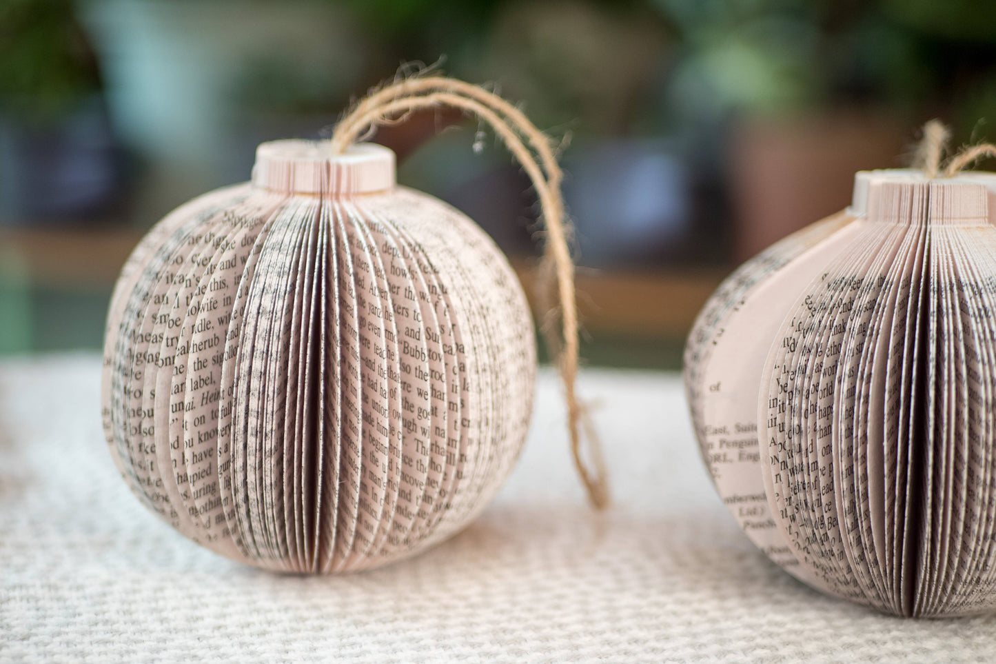 Book Ornament with Top-Christmas Decor-Tree Ornament