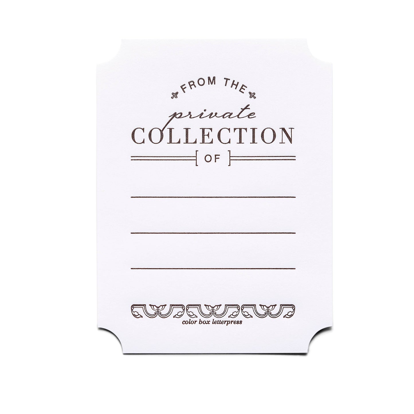 Bookplates | Private Collection | Set of 4