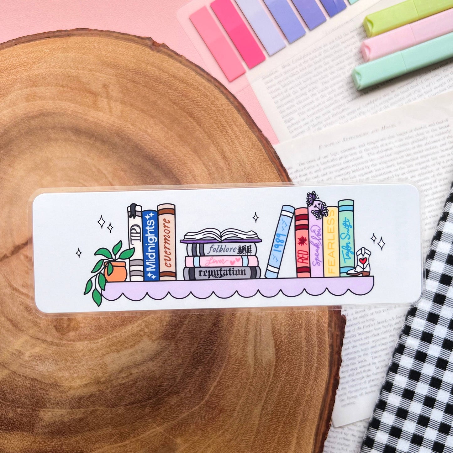 Eras Bookshelf Bookmark: No Tassel