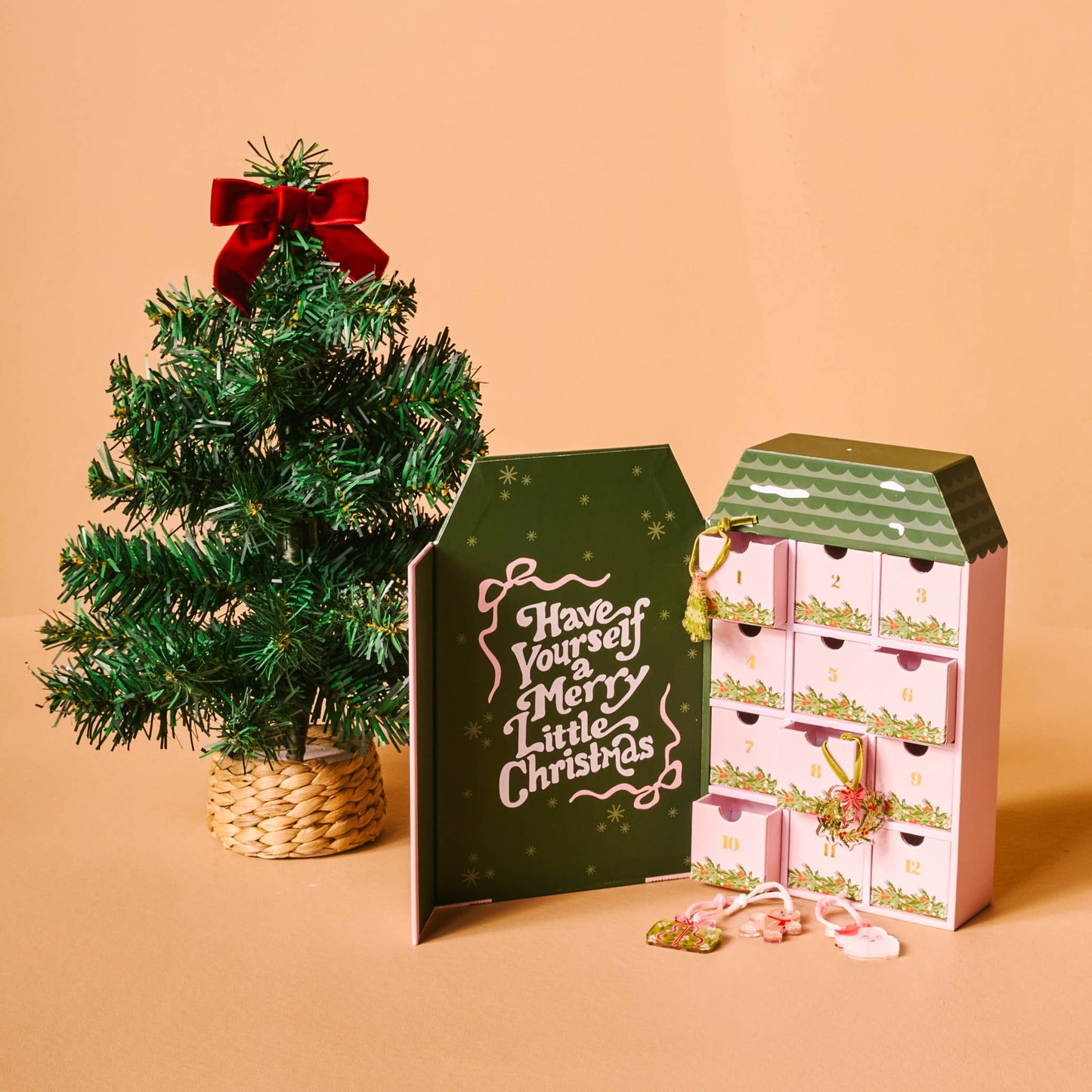 Classic Christmas Ornament Advent Calendar